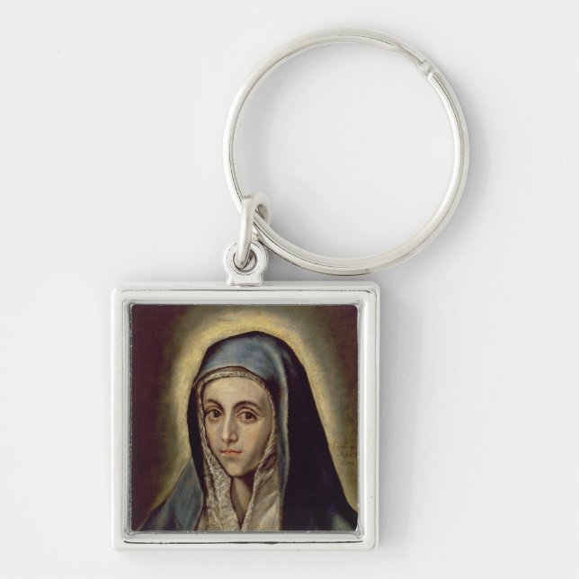 The Virgin Mary, c.1594-1604 Keychain (Front)