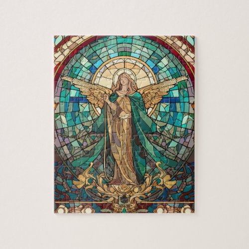The Virgin Mary Catholic Baroque Painting Jigsaw P Jigsaw Puzzle