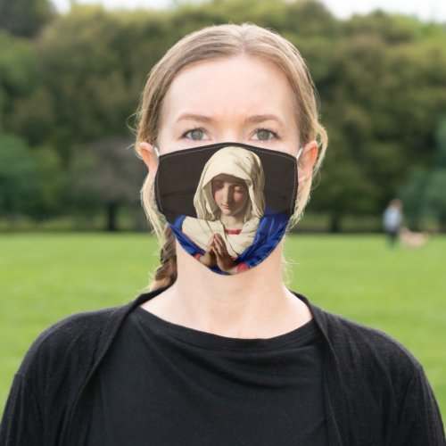 The Virgin Mary in Prayer Adult Cloth Face Mask