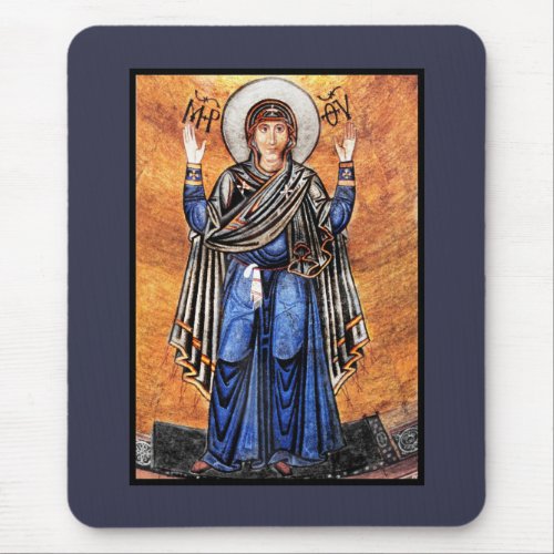 The Virgin Mary Oran Mouse Pad