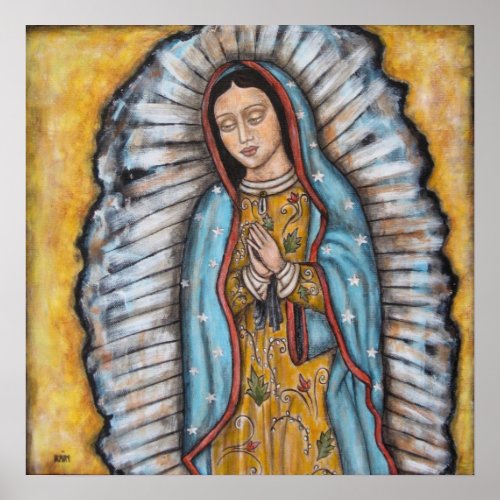 The Virgin of Guadalupe Poster