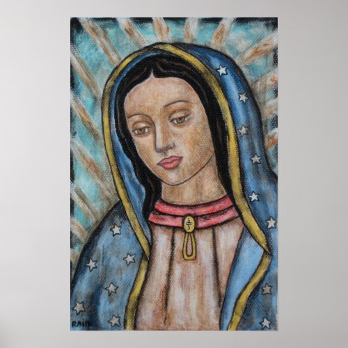 The Virgin of Guadalupe _ Poster