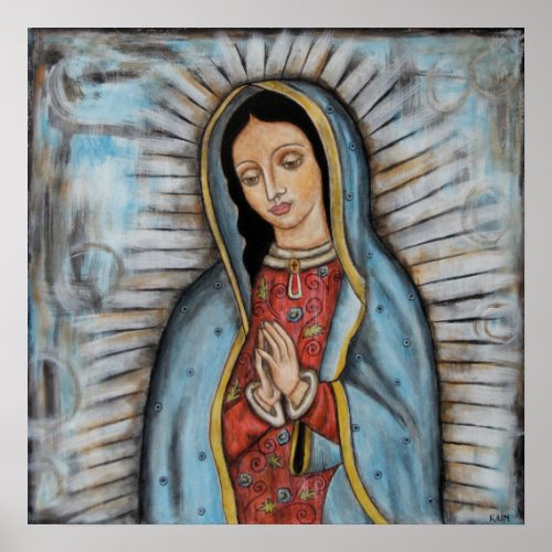 The Virgin of Guadalupe _ Poster