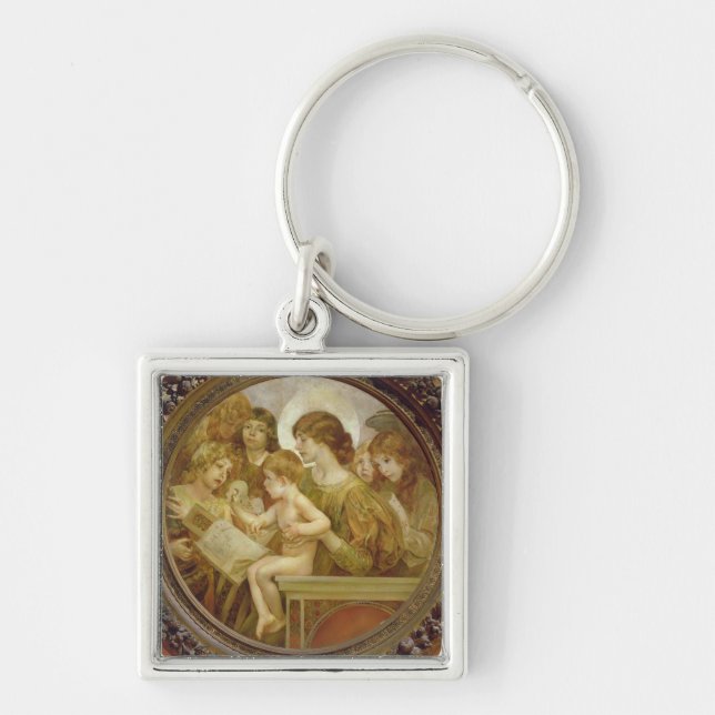 The Virgin of the Angels Keychain (Front)