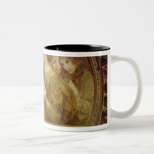 The Virgin of the Angels Two_Tone Coffee Mug