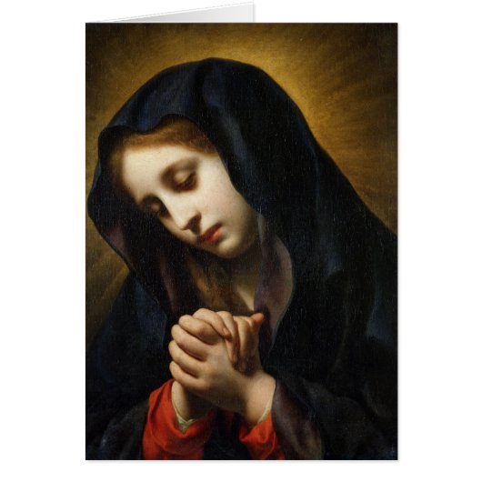 The Virgin of the Annunciation, c.1653-55 Cards (Front)