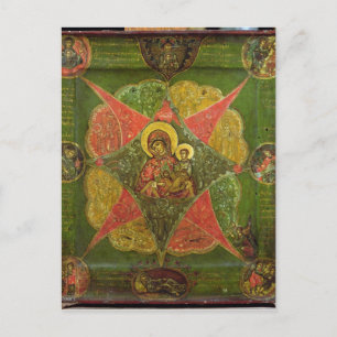 The Virgin of the Burning Bush, from Mount Athos Postcard