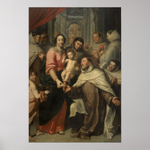 The Virgin of the Carmelites Poster