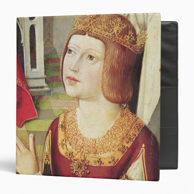 The Virgin of the Catholic Kings 2 3 Ring Binder (Front/Inside)