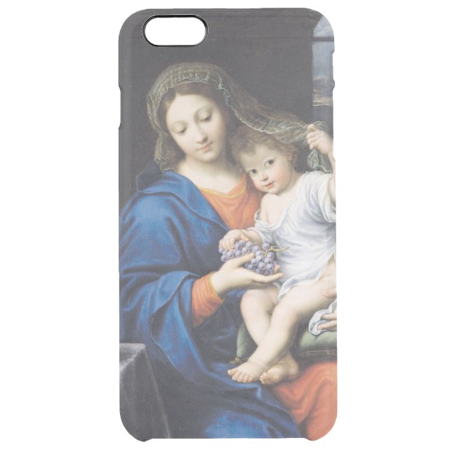 The Virgin of the Grapes, 1640-50 Uncommon iPhone Case (Back)