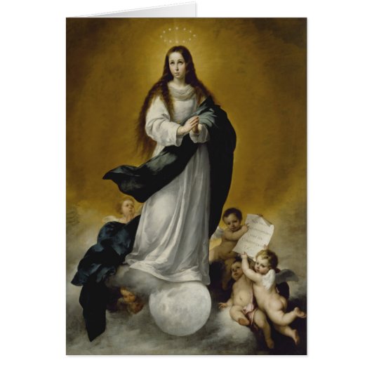 The Virgin of the Immaculate Conception Cards (Front)