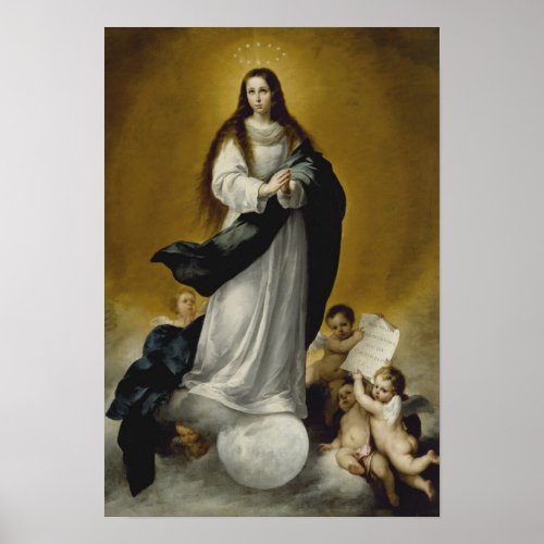 The Virgin of the Immaculate Conception Poster