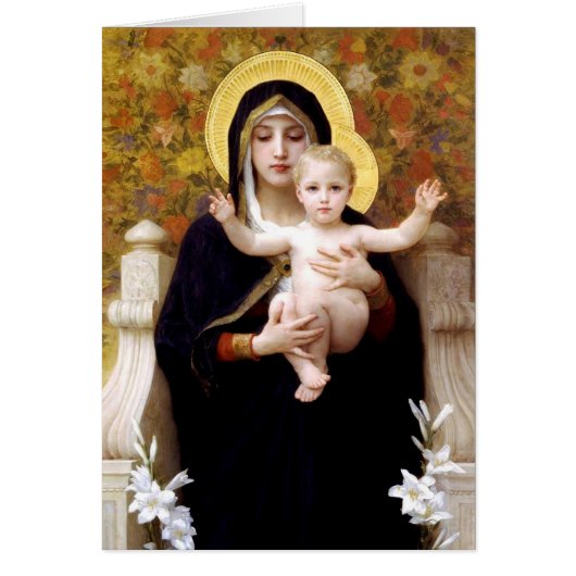 The Virgin of the Lilies (La Vierge au Lys) (Front)