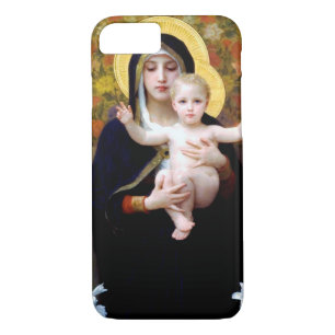 The Virgin of the Lily, Bouguereau iPhone 8/7 Case