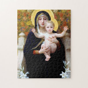 The Virgin of the Lily, Bouguereau Jigsaw Puzzle