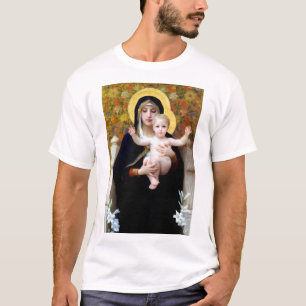 The Virgin of the Lily, Bouguereau T-Shirt