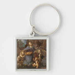 The Virgin of the Rocks Keychain