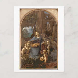 The Virgin of the Rocks Postcard