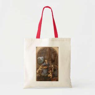 The Virgin of the Rocks Tote Bag
