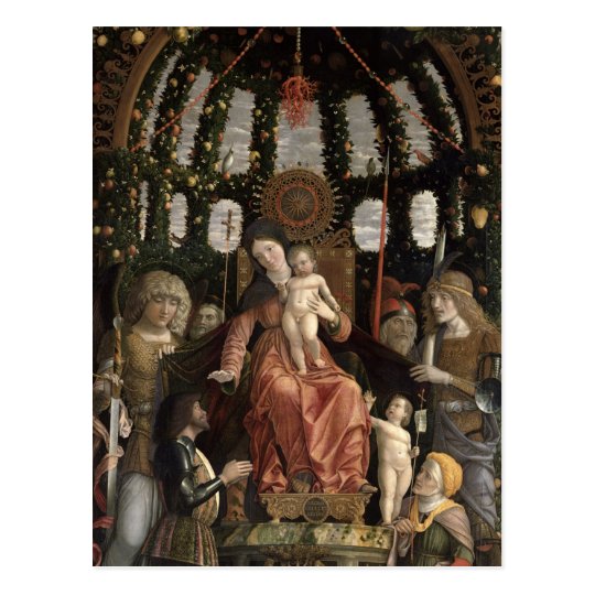 The Virgin of Victory or The Madonna and Child Postcard