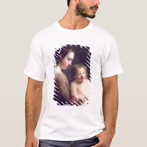 The Virgin Teaching the Infant Christ to Read T_Shirt