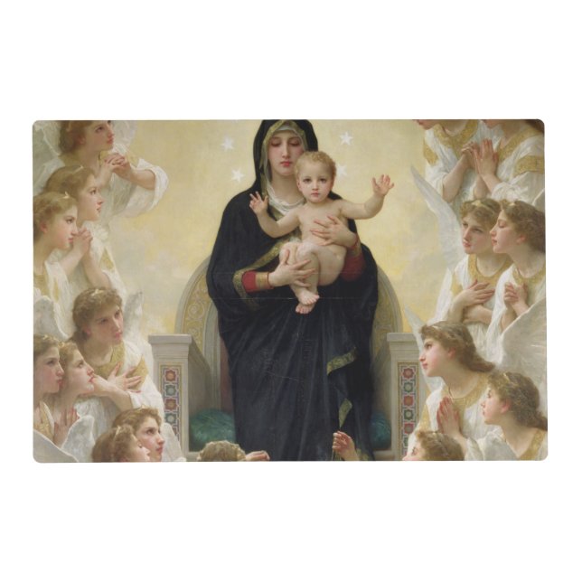 The Virgin with Angels, 1900 2 Placemat (Front)