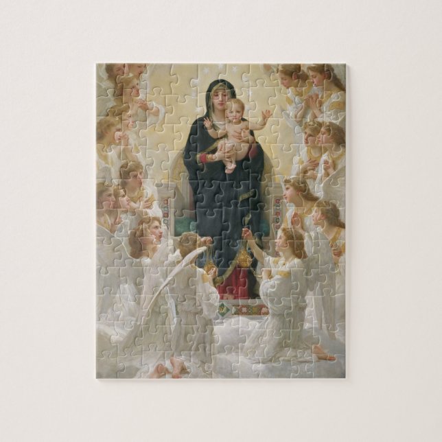 The Virgin with Angels, 1900 Jigsaw Puzzle (Vertical)