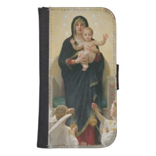 The Virgin with Angels, 1900 Galaxy S4 Wallet Case