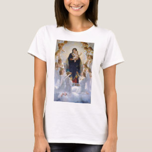 The Virgin with Angels, Bouguereau T-Shirt