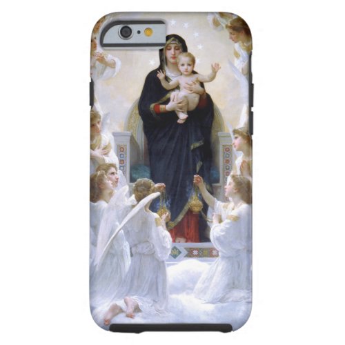 The Virgin with Angels by William Adolphe Bouguere Tough iPhone 6 Case