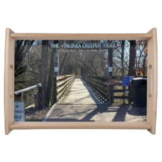 The Virginia Creeper Trail Serving Tray