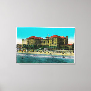 The Virginia Hotel, Long Beach, California Canvas Print