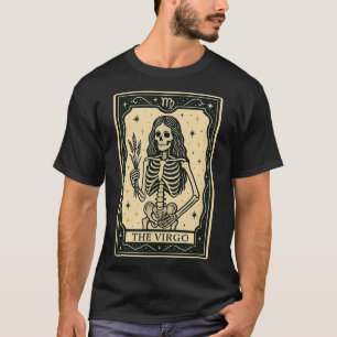 The Virgo Tarot Card - Halloween Soky Gothic Witch T-Shirt