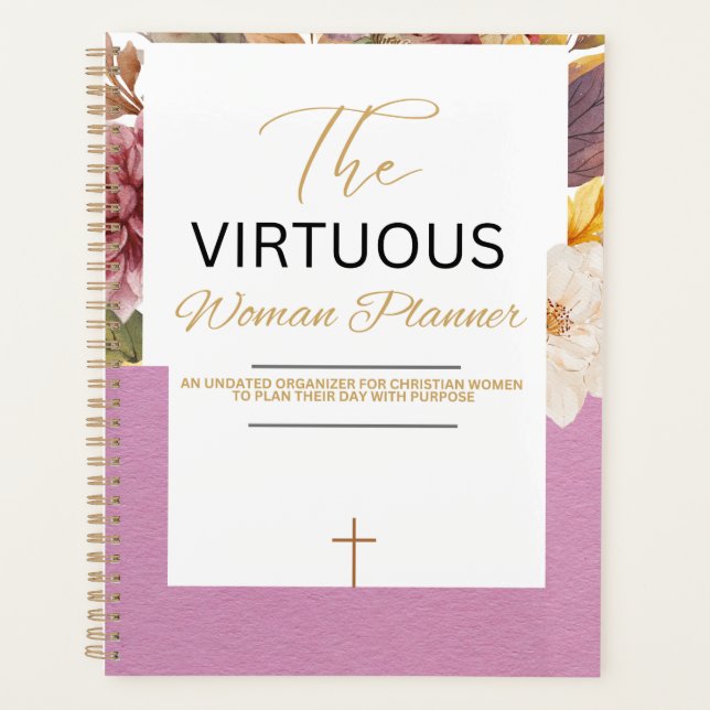 The Virtuous Woman Planner (Front)