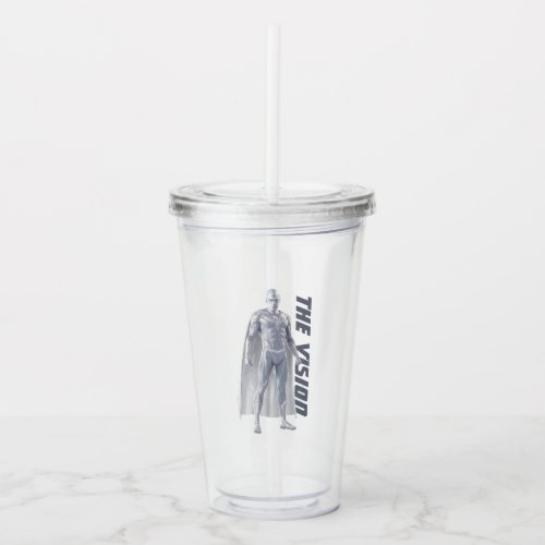 The Vision Character Art Acrylic Tumbler