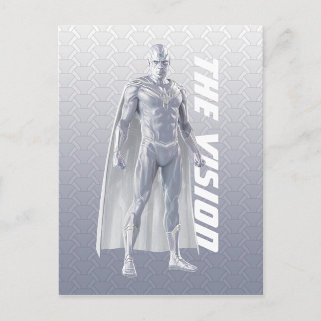 The Vision Character Art Postcard (Front)