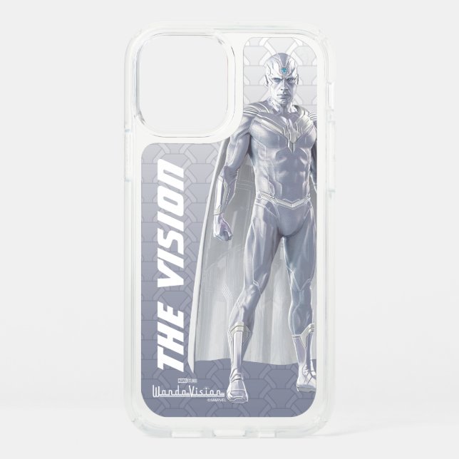 The Vision Character Art Speck iPhone 12 Case (Front)