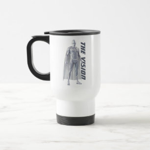 The Vision Character Art Travel Mug