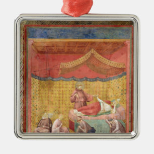 The Vision of Pope Gregory IX 1297-99 Metal Ornament