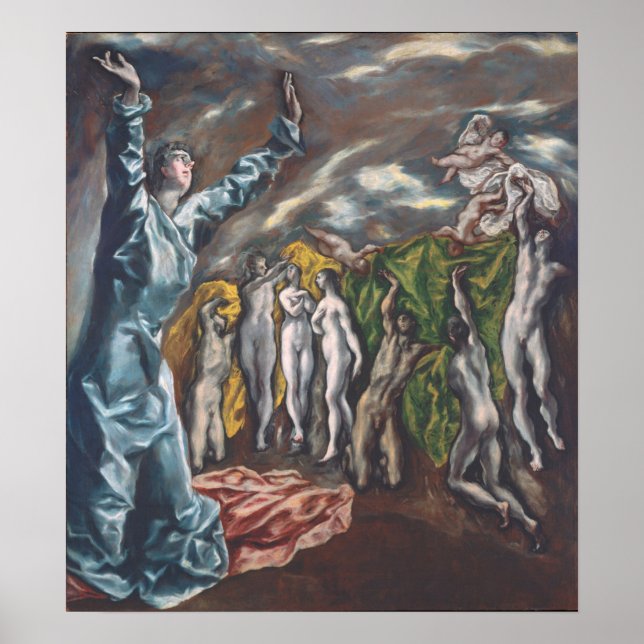 The Vision of Saint John Poster (Front)