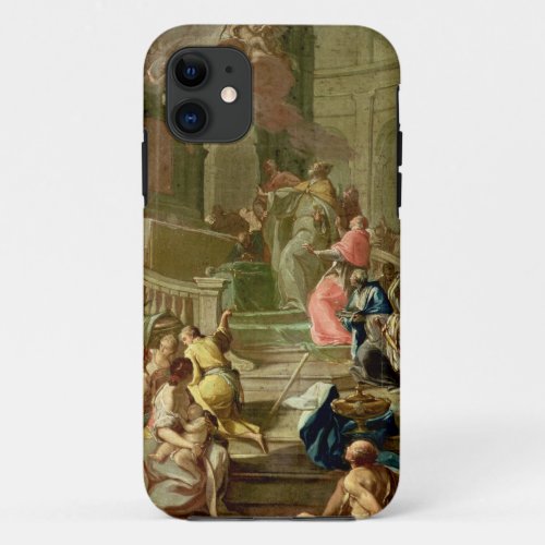 The Vision of St Benedict c1760 iPhone 11 Case