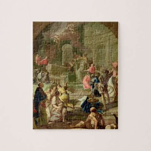 The Vision of St Benedict c1760 Jigsaw Puzzle
