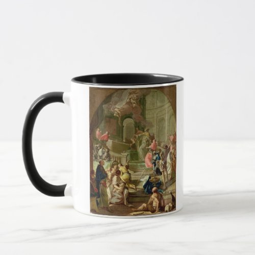 The Vision of St Benedict c1760 Mug