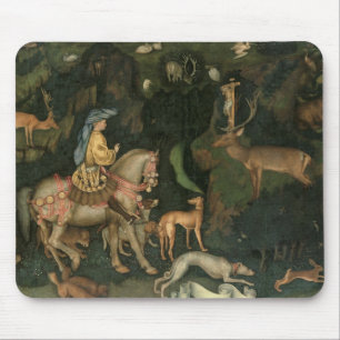 The Vision of St. Eustachius, c.1438-42 Mouse Pad