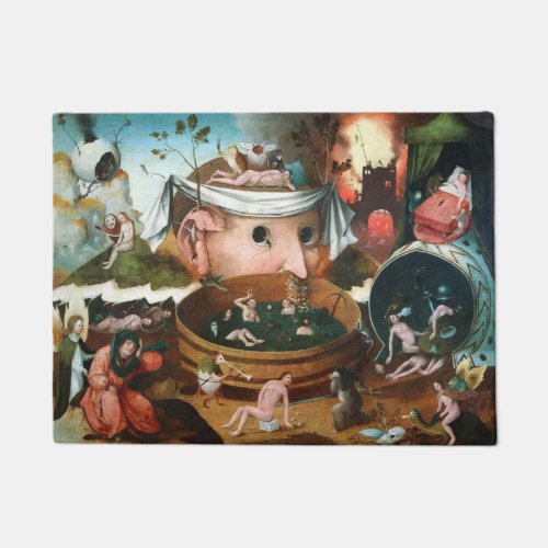The Vision Of Tondal _ Hieronymus Bosch Doormat