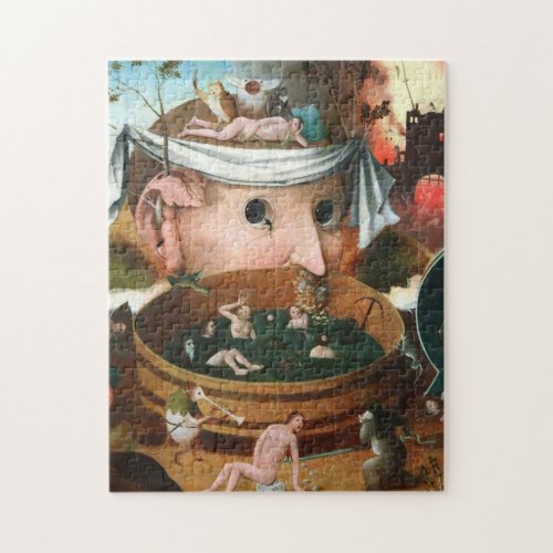 The Vision Of Tondal _ Hieronymus Bosch Jigsaw Puzzle