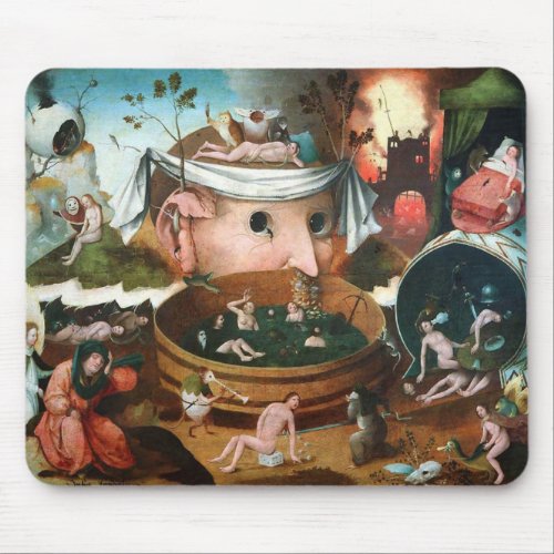 The Vision Of Tondal _ Hieronymus Bosch Mouse Pad