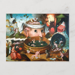 The Vision of Tondal   Hieronymus Bosch   Postcard