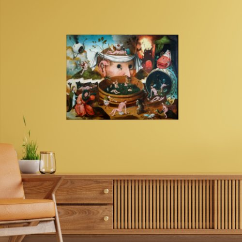 The Vision of Tondal  Hieronymus Bosch  Poster