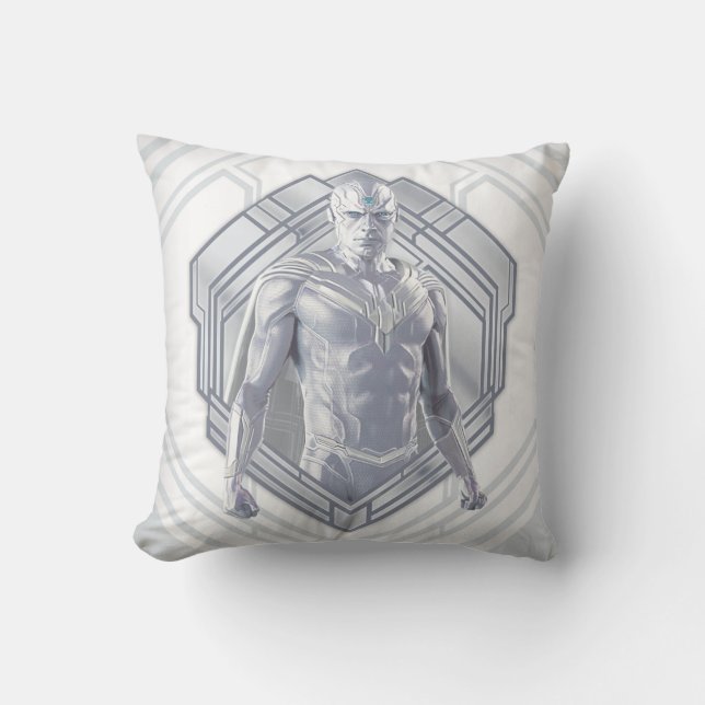 The Vision Throw Pillow (Front)